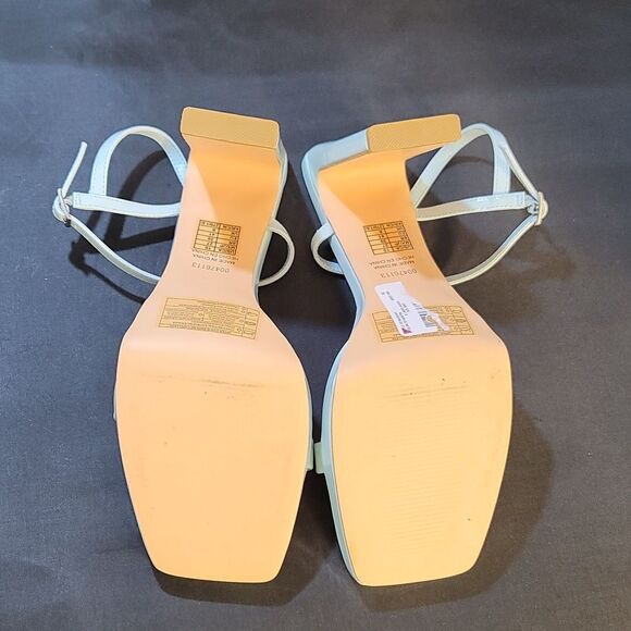 BRAND NEW FOREVER 21 SQUARE TOE BLOCK HEEL SANDAL G1 - Picture 14 of 15
